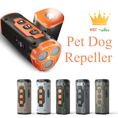Anti-Bark Dog Trainer w/ LED Flashlight
